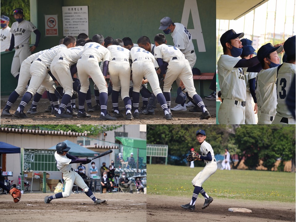 愛知フラッシュジュニアニュース 閲覧 愛知県大会⚾準決勝(3回戦)⚾ 試合結果
